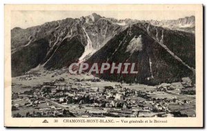 Chamonix - Mont Blanc - Vue Generale - Brevent - Old Postcard