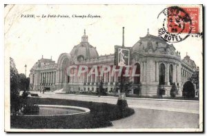 Postcard Old Paris Petit Palais Champs Elysees