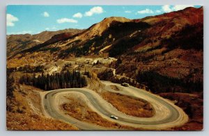 Hairpin Turns Million Dollar Highway Red Mountain Pass, Colorado Unposted