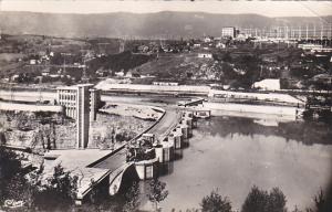 France Genissiat Vue d'ensemble Batiment administratif 1955 Photo