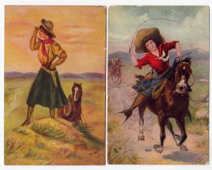 2 - Cow Girl Cards