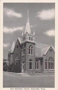 Texas Gainesville First Methodist Church