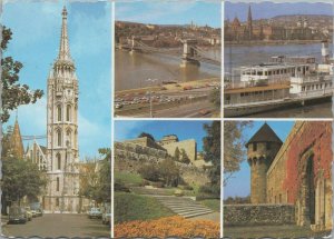 Hungary Postcard - Views of Budapest  RR10561