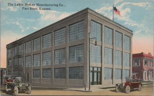 Postcard Lakin-McKey Manufacturing Co Fort Scott Kansas KS