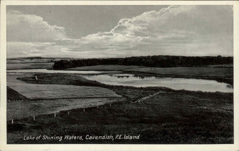 Cavendish Prince Edward Island PEI Lake of Shining Waters Vintage Postcard