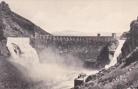 Arizona Phoenix Below The Roosevelt Dam Albertype