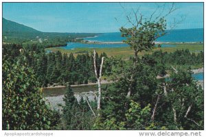 Canada Nova Scotia Cape Breton Indian Brook Looking North On The East Coast O...