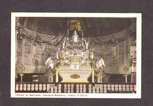 Notre Dame du Cap De La Madeleine QUEBEC CARTE POSTALE