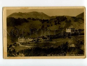 491026 Switzerland MONTREUX Grand Hotel & Palace Vintage Photo postcard