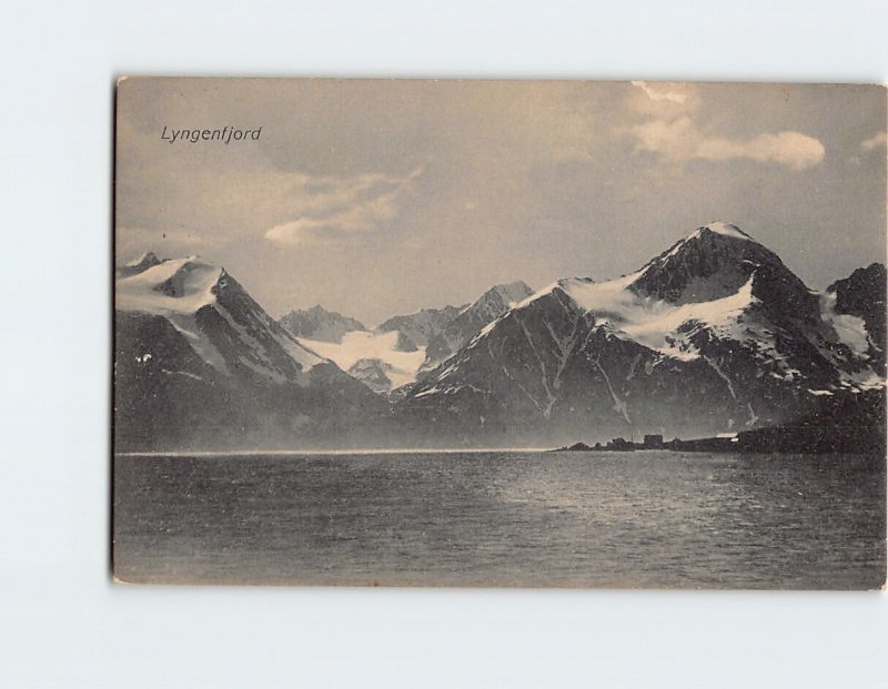 Postcard Lyngenfjord Norway