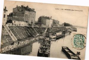 CPA ROANNE - Quai de la Loire (263380)