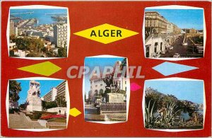Old Postcard Souvenir ALGIERS