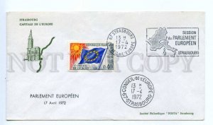 418448 FRANCE Council of Europe 1972 year Strasbourg European Parliament COVER