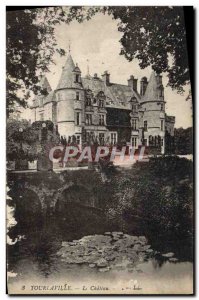 Old Postcard Tourlaville Chateau