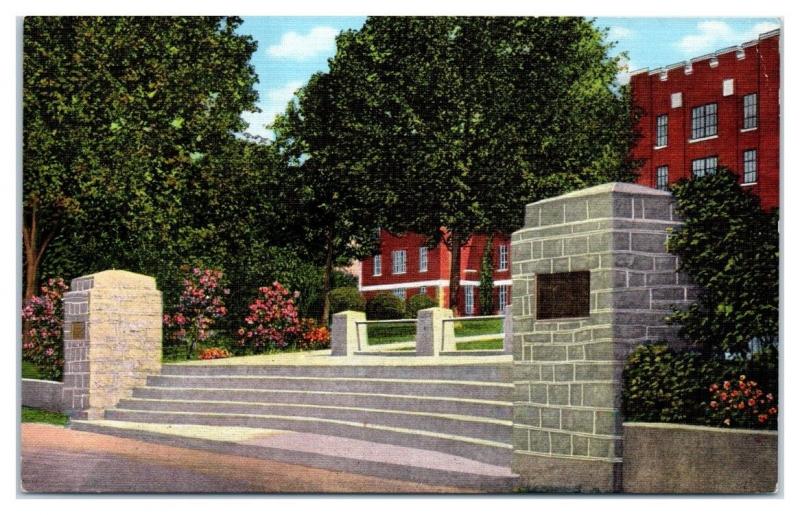 Mid-1900s Greenbrier Military School, Lewisburg, WV Postcard