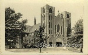 Grace Cathedral - Real Photo - Topeka, Kansas KS