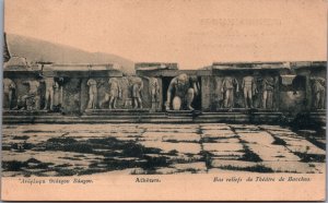 Greece Athens Acropolis Vintage Postcard C110