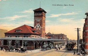 Waco Texas Union Station Vintage Postcard AA43104
