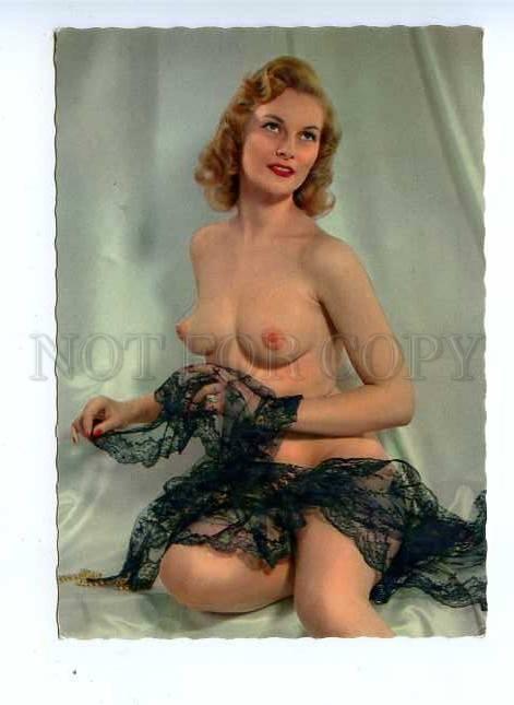 179528 PIN UP Young Woman Old Picard Paris PHOTO color PC