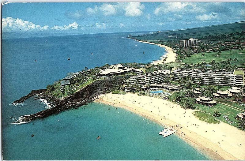 Postcard HOTEL SCENE Maui Hawaii HI AI9689