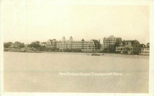 1920s New Ocean House Swampscott Massachusetts RPPC Photo Postcard 20-10301