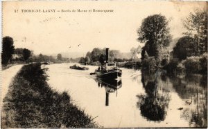 CPA THORIGNY-sur-MARNE LAGNY-sur-MARNE - Bords de Marne et Remorqueur (1299943)