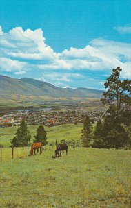 Elevated View Of Scenic Kamloops British Columbia Canada