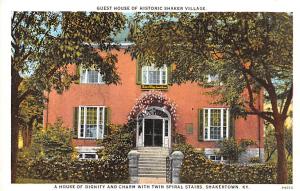 Guest House Shakertown, Kentucky KY USA Shaker Unused 