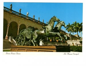 Bronze Sculpture Roman Chariot, Ringing Museum of Art, Sarasota, Florida