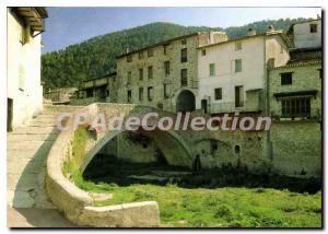 Modern Postcard L'Escarene Alpes Maritimes pretty village built on the banks ...