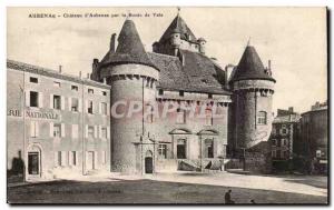 Aubenas - Le Chateau - On the Road Vals - Old Postcard