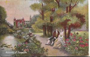 Romance Postcard - Moments of Suspense - Young Man & Young Lady - Ref 4A