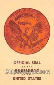 Official Seal of the President Unused 