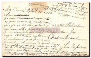 Postcard Old Brie Comte Robert Boulevard of & # 34ouest