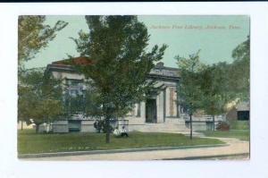 LP26 Jackson, Tennessee, TN, Postcard, Jackson Free Library.