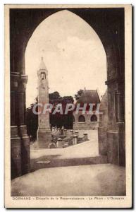Old Postcard Dormans Chapel Recognition Lighthouse The Ossuary