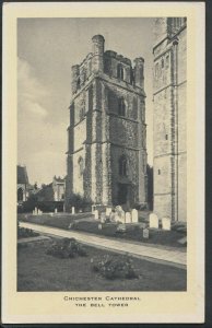 Sussex Postcard - Chichester Cathedral - The Bell Tower    RS5693