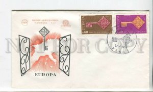 448484 France 1968 year FDC Europa CEPT