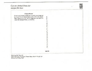 French Bread, Southern Recipe Series