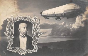 Ferdinand Adolf Heinrich August Graf von Zeppelin 1838 - 1917 Zeppelin postal...