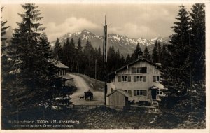 Austria Walserschanz Vorarlberg Vintage RPPC 08.44