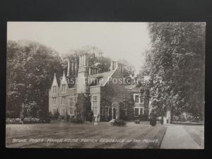 Bucks STOKE POGES Manor House former Residence of the Penns - Old Postcard