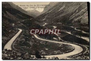 Old Postcard Route Du Col De Puymorens Grand Lace L & # 39Hospitalet