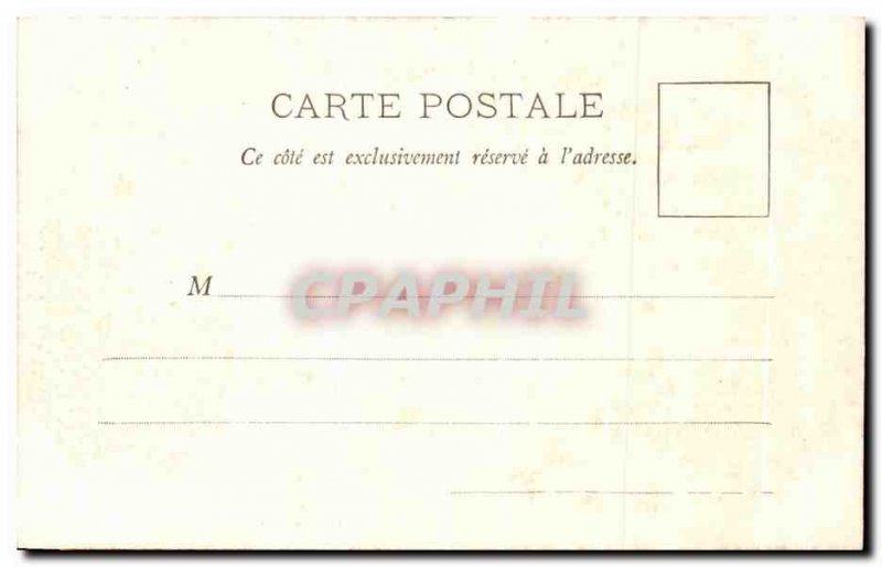 Old Postcard Chauvigny L & # 39Eglise St Pierre Vue Prize to the Bedside