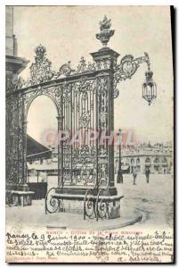 Old Postcard Nancy Crilles the Place Stanislas in 1900 Card