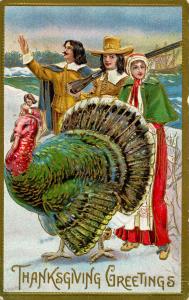Greeting - Thanksgiving, Turkey