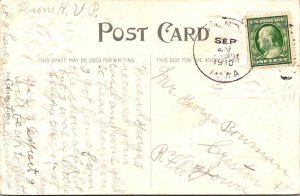 Love Greetings LET OTHERS SMEAR~FAITHFUL I WLL BE TO YOU  1910 Embossed Postcard