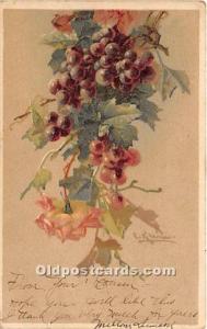 Artist Catherine Klein M. Ettlinger & Co. Series No. 4826 1907 light wear on ...