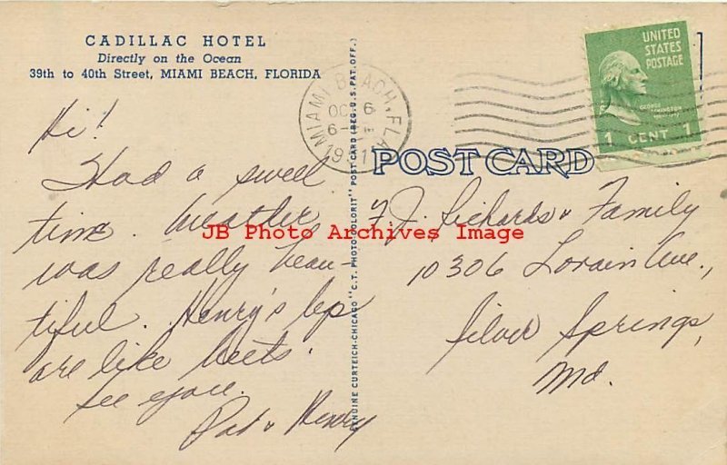 VINTAGE Florida FL Miami & Miami Beach Postcard Pack