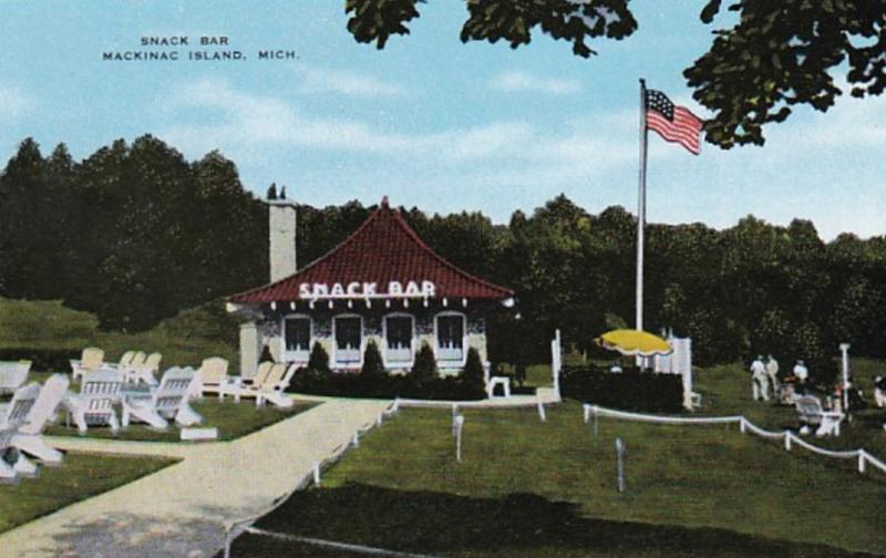 Michigan Mackinac Island Snack Bar